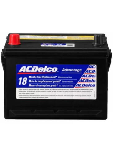 Ac Delco Battery - DIN 94R-72 - 12V 80AH - MySyara Shop