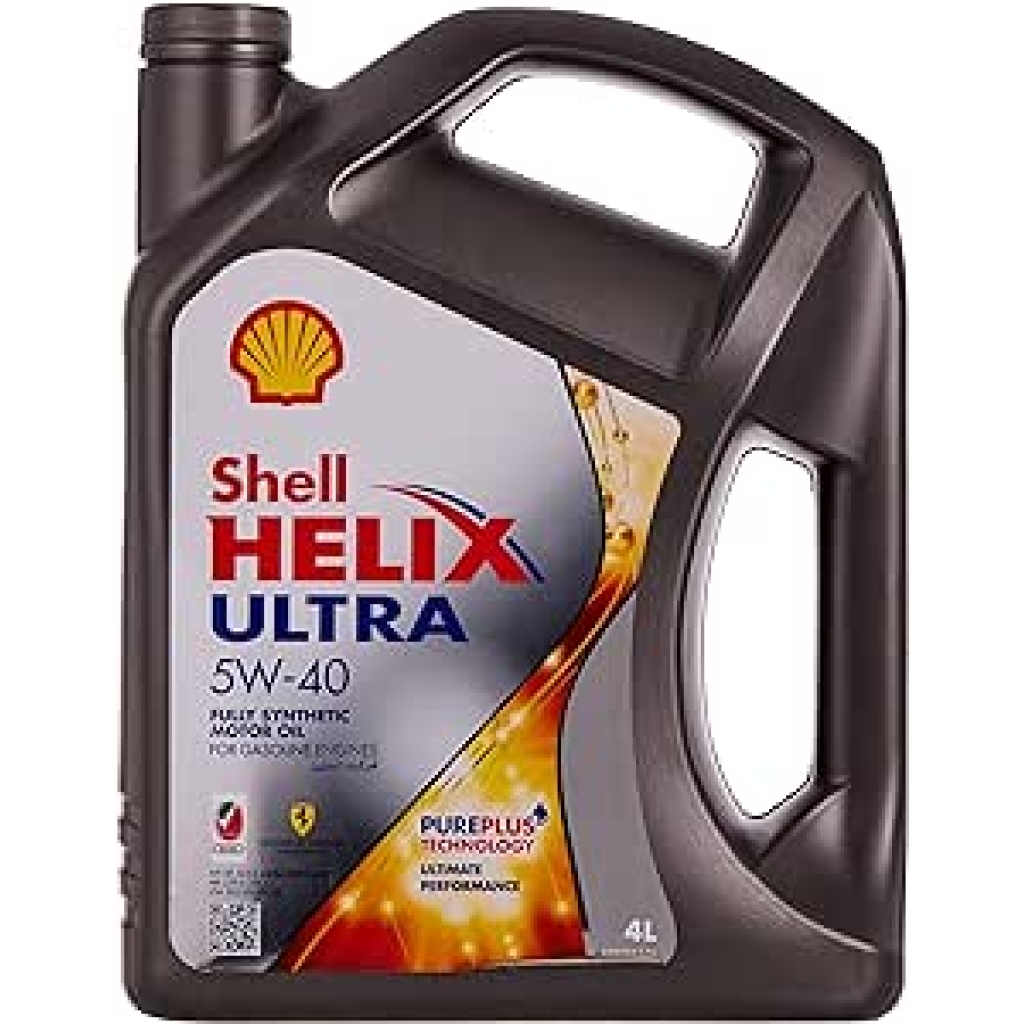Shell Helix Ultra 5W40 (15,000 Kms, 4 Liter, Pack of one)