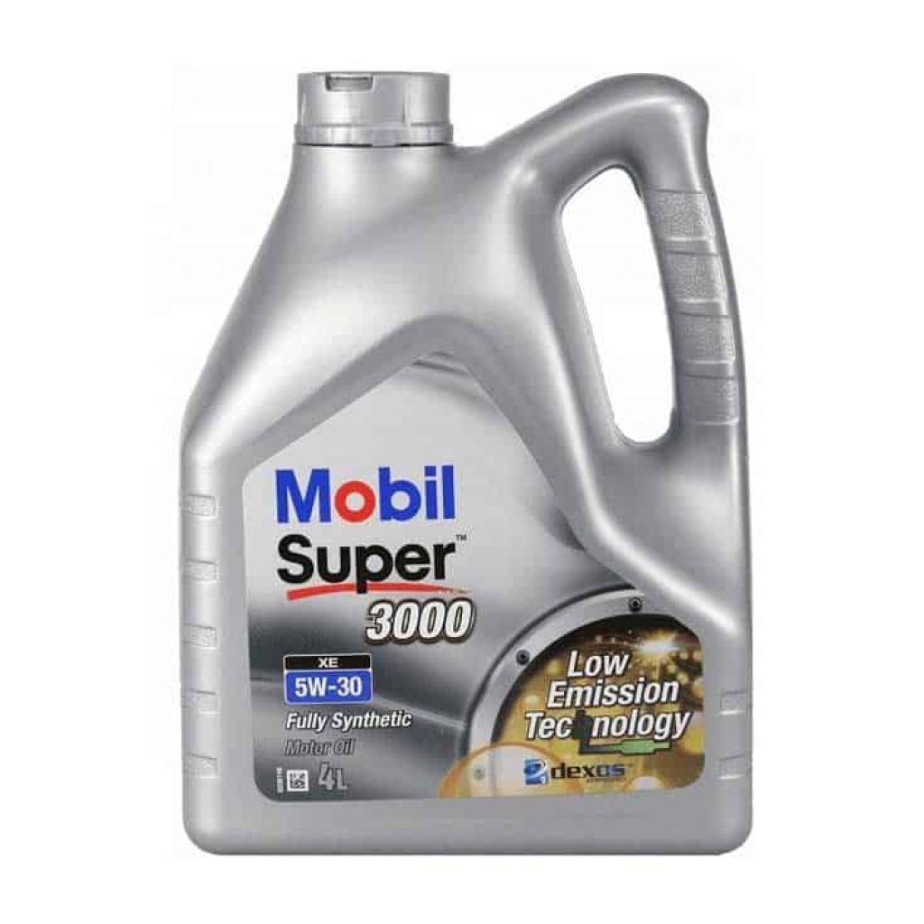 Mobil Super-3000 XE 5W-30 (15,000 Kms, 4 Liter, Pack of 1)