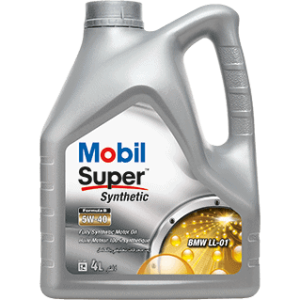 Mobil Super™ Synthetic Formula B 5W-40 (15,000 Kms, 4 Liter, Pack of 1)