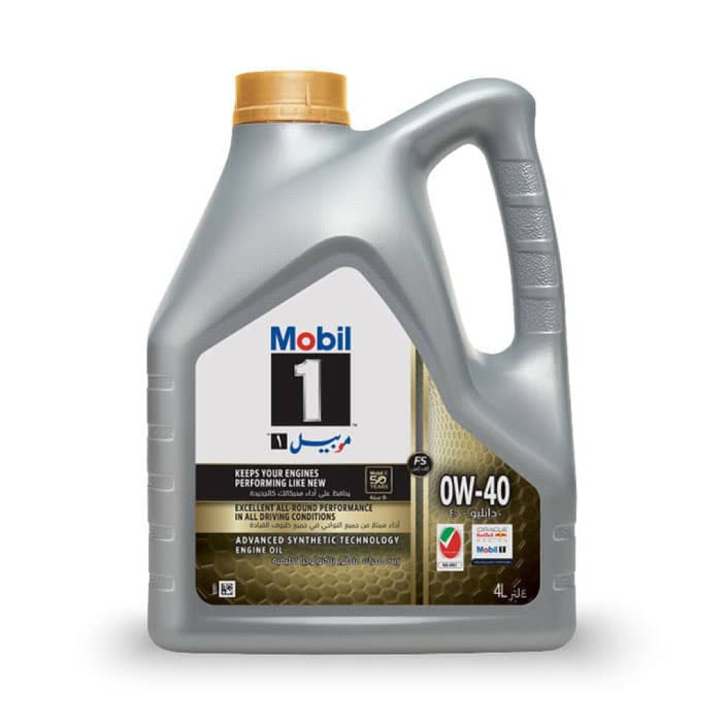 Mobil 1™ FS 0W-40 Fully Synthetic (15,000 Kms, 4 Liter, Pack of 1)